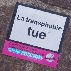 La transpobie tue トランスジェンダー嫌いは人を殺す